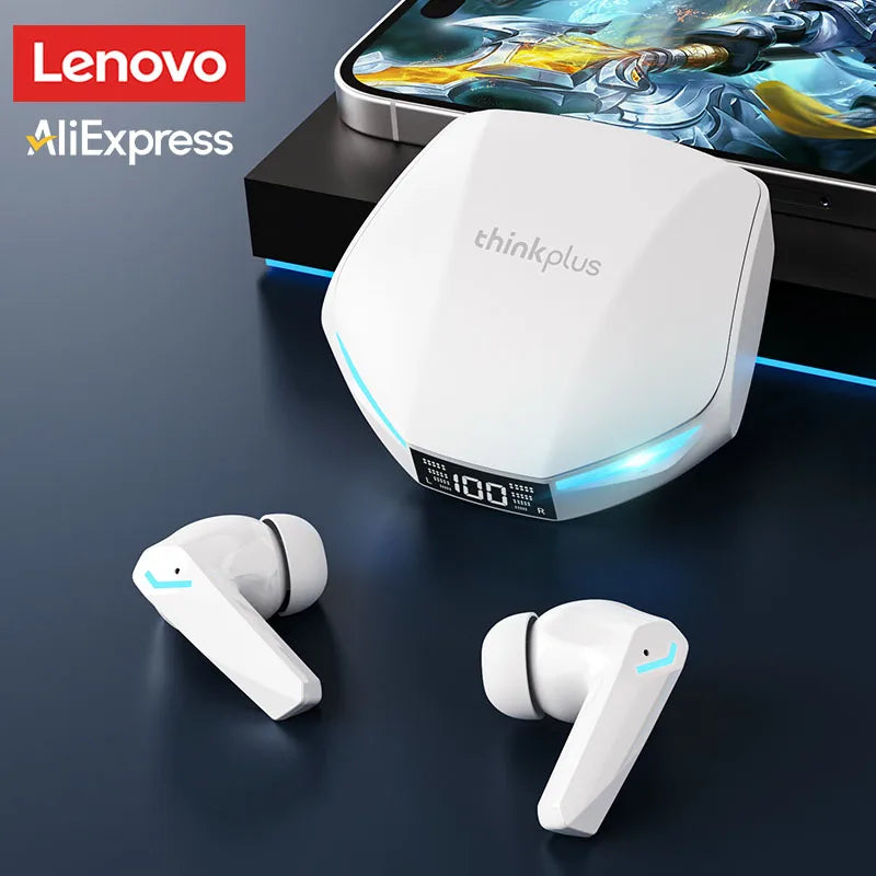Auriculares Lenovo GM2 Pro Gaming – BT 5.3, Baixa Latência, Microfone