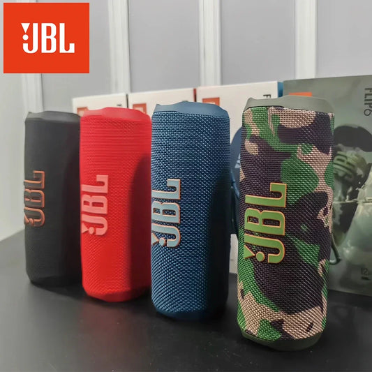 Coluna JBL Flip 6 Portátil Bluetooth – À Prova de Água, Som Potente
