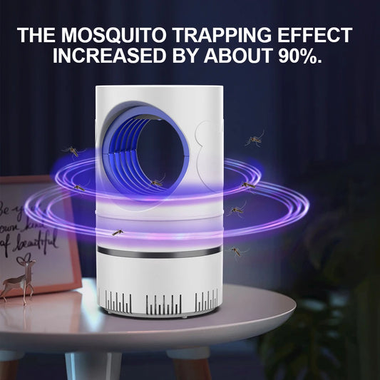 Armadilha Elétrica para Mosquitos e Insetos com Luz LED – USB