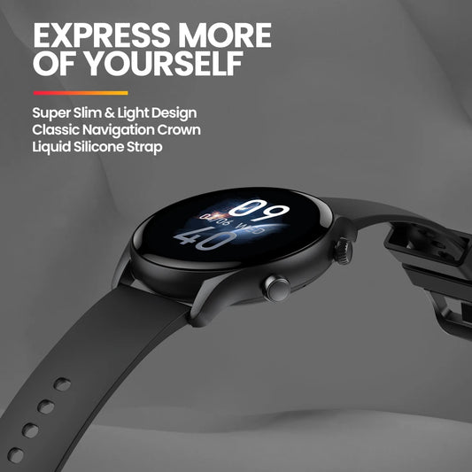 Smartwatch Zeblaze Btalk 3 Plus – Chamadas, Ecrã 1.39" HD, Fitness, Unissexo