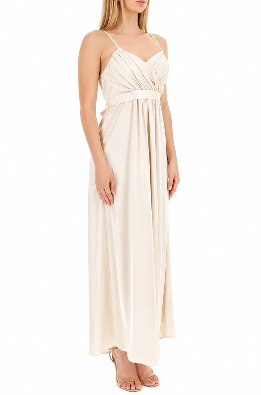 RINASCIMENTO Vestido comprido - Bege