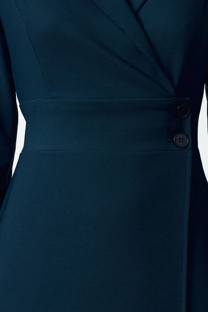 TRENDYOL Vestido traçado - Azul - Azul