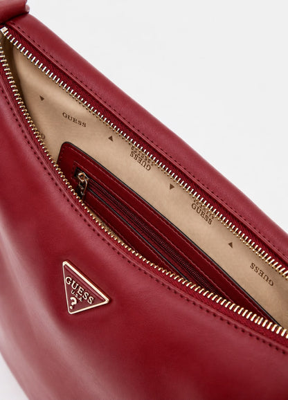 Mala GUESS Hobo Ombro Vermelho Bordeaux