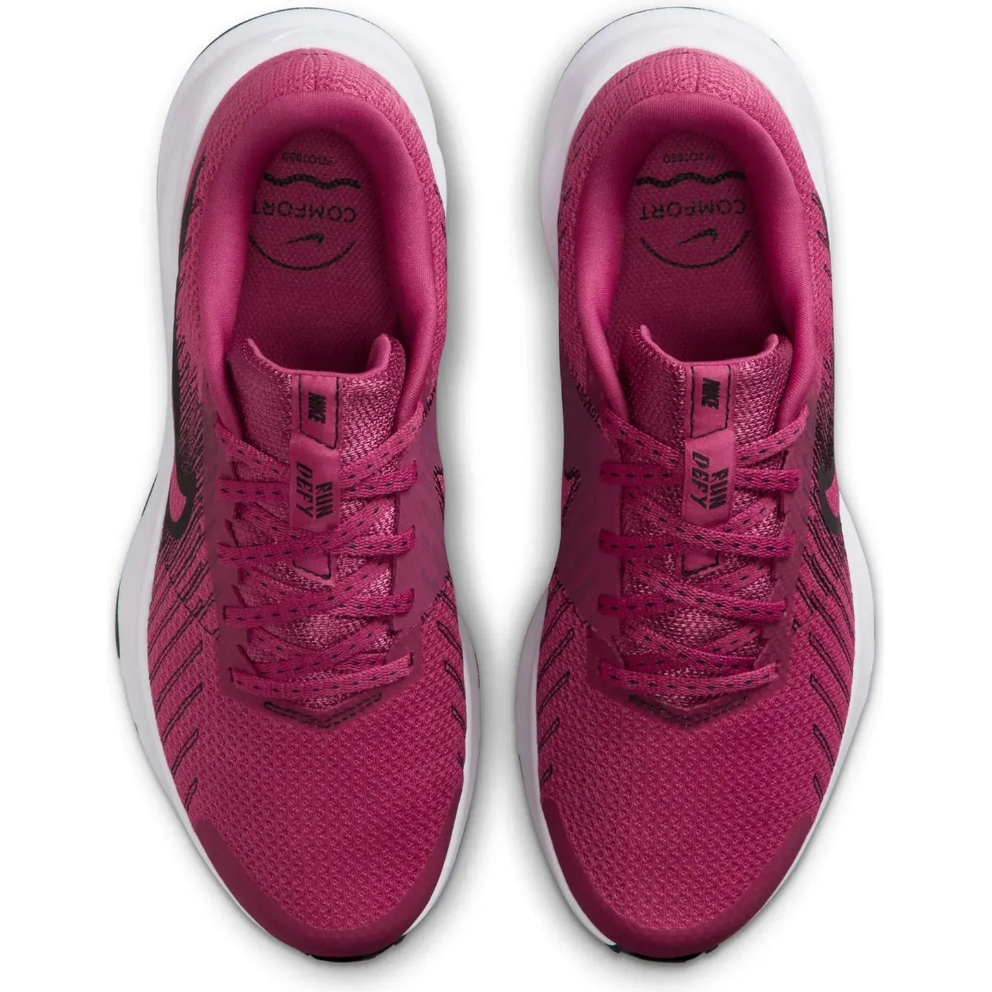 Sapatilha Nike Run Defy - Fúcsia e preto