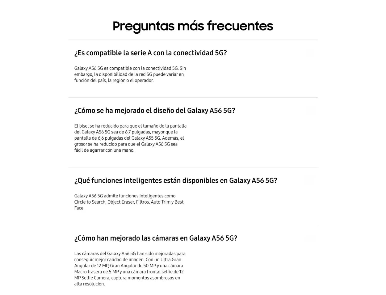 Samsung Galaxy A56 5G – 128GB, FHD+ 6.7", 50MP, 5000mAh, NFC, Android
