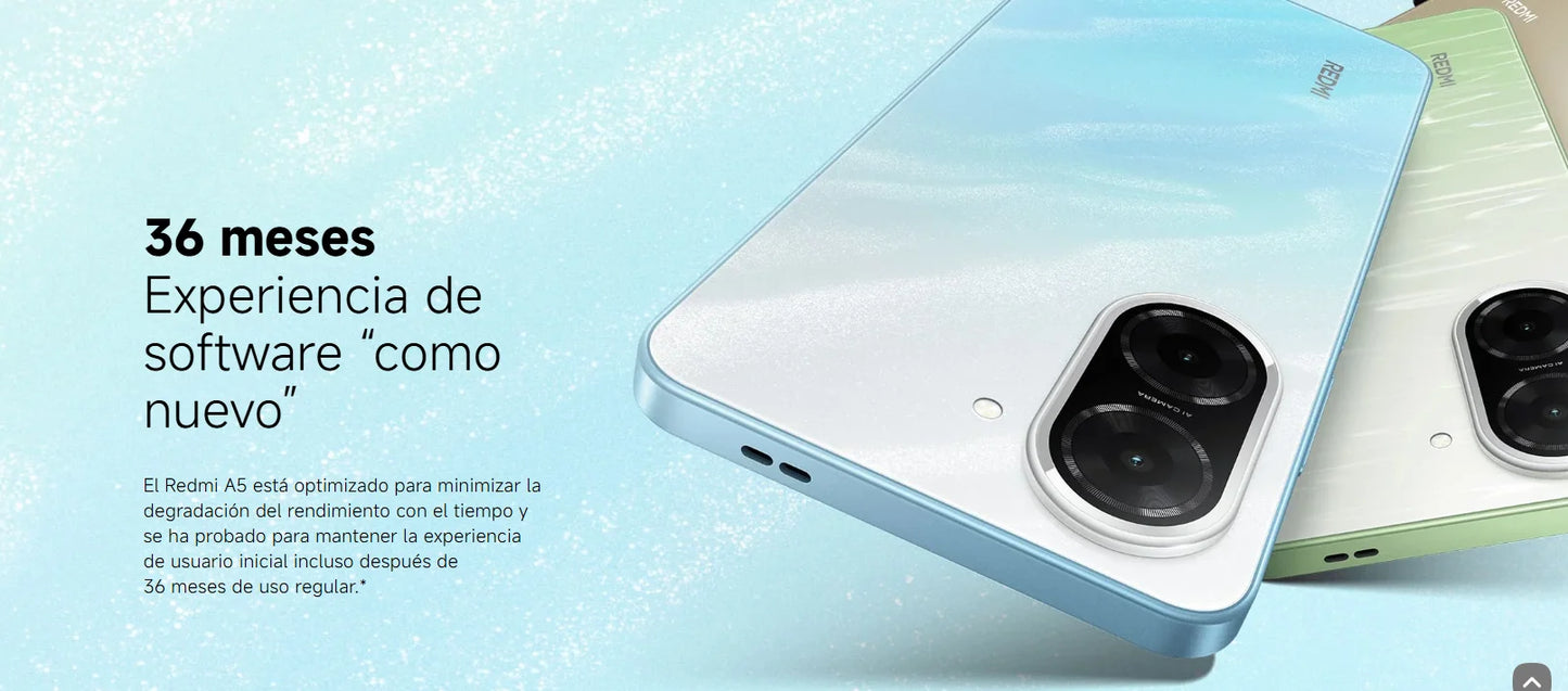 Smartphone Xiaomi Redmi A5 – 32MP, 5200mAh, Ecrã 6.88", Octa-Core, Android