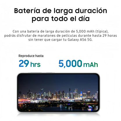 Samsung Galaxy A56 5G – 128GB, FHD+ 6.7", 50MP, 5000mAh, NFC, Android