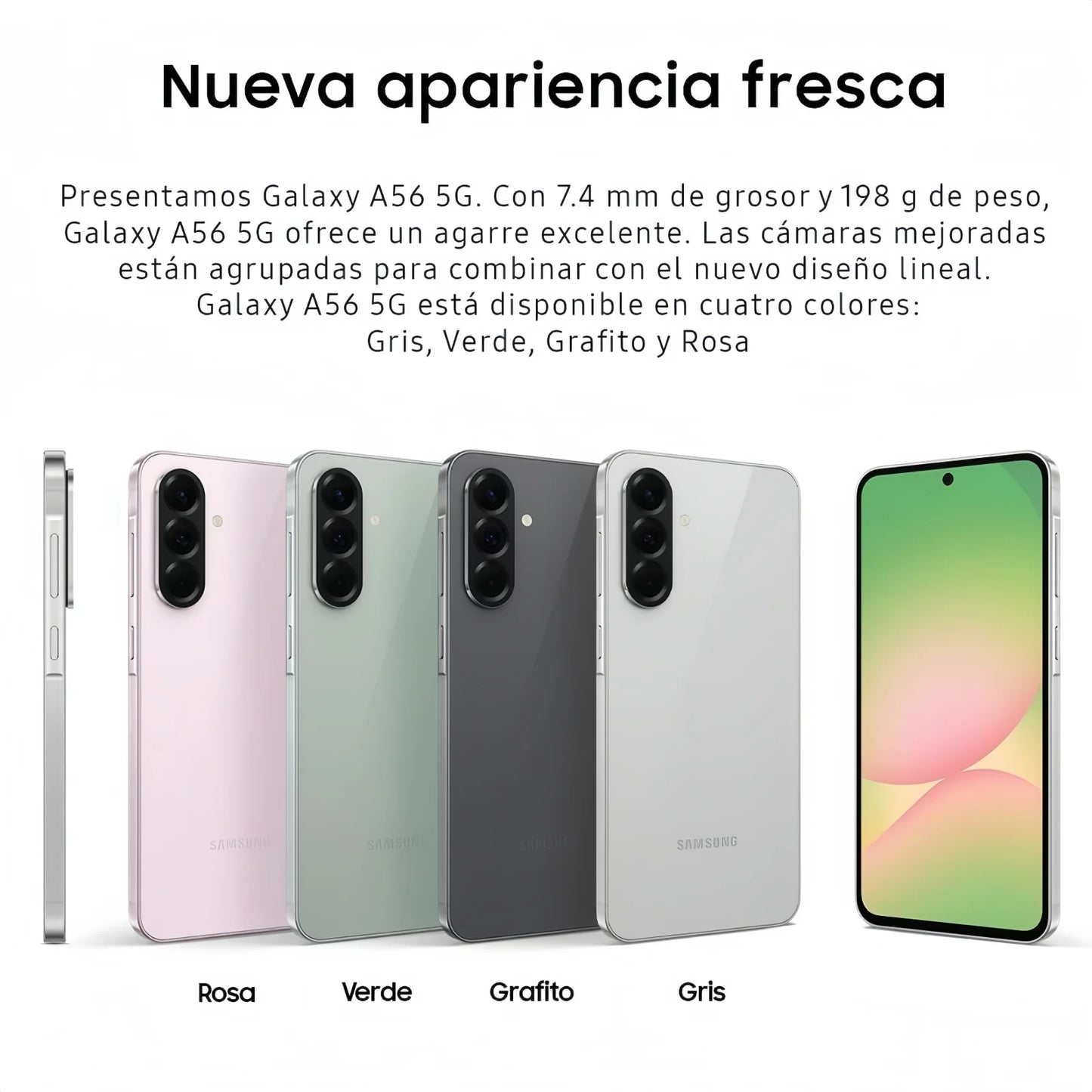 Samsung Galaxy A56 5G – 128GB, FHD+ 6.7", 50MP, 5000mAh, NFC, Android