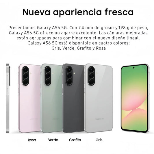 Samsung Galaxy A56 5G – 128GB, FHD+ 6.7", 50MP, 5000mAh, NFC, Android