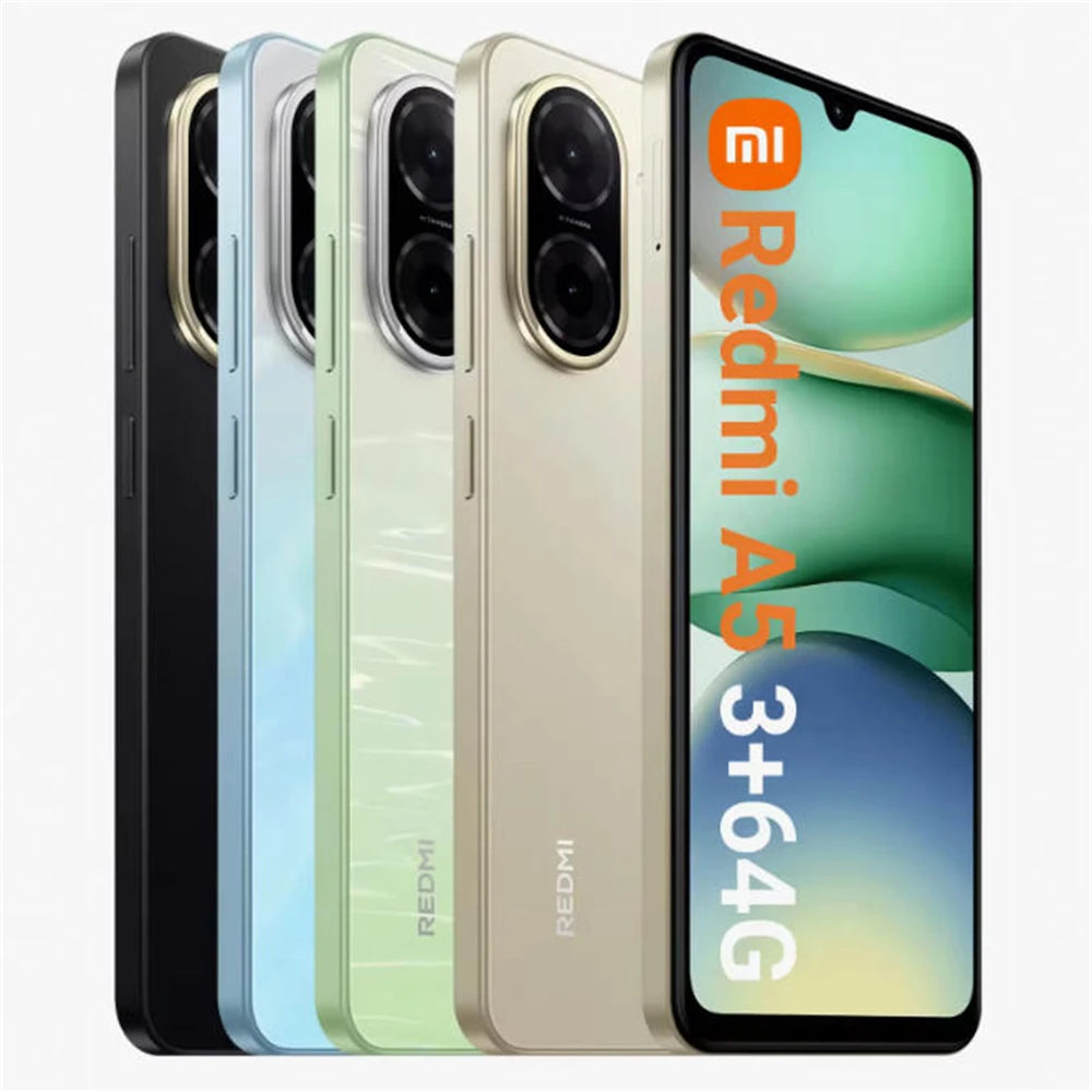 Smartphone Xiaomi Redmi A5 – 32MP, 5200mAh, Ecrã 6.88", Octa-Core, Android