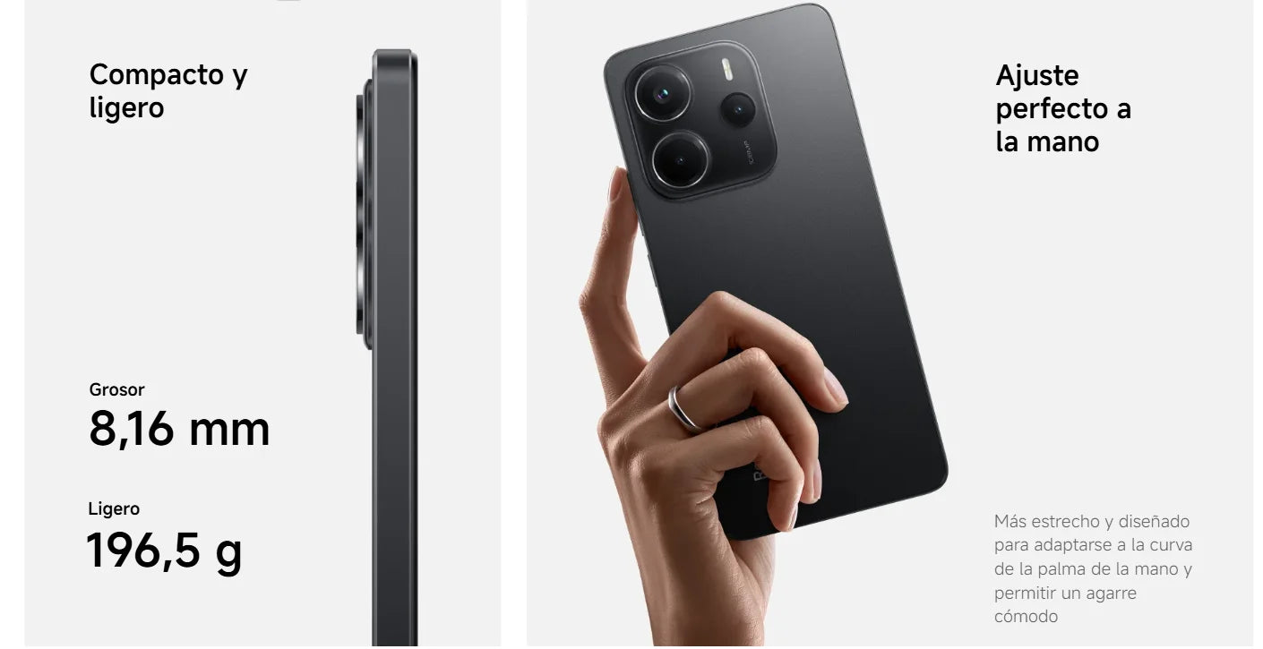 Smartphone Xiaomi Redmi Note 14 – AMOLED 120Hz, 108MP, 5500mAh, NFC, 5G