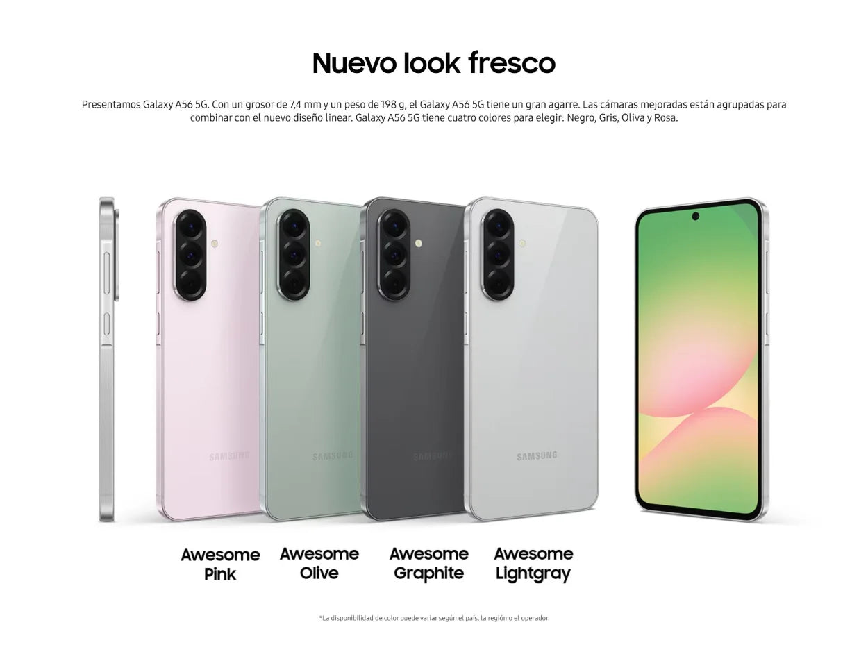 Samsung Galaxy A56 5G – 128GB, FHD+ 6.7", 50MP, 5000mAh, NFC, Android