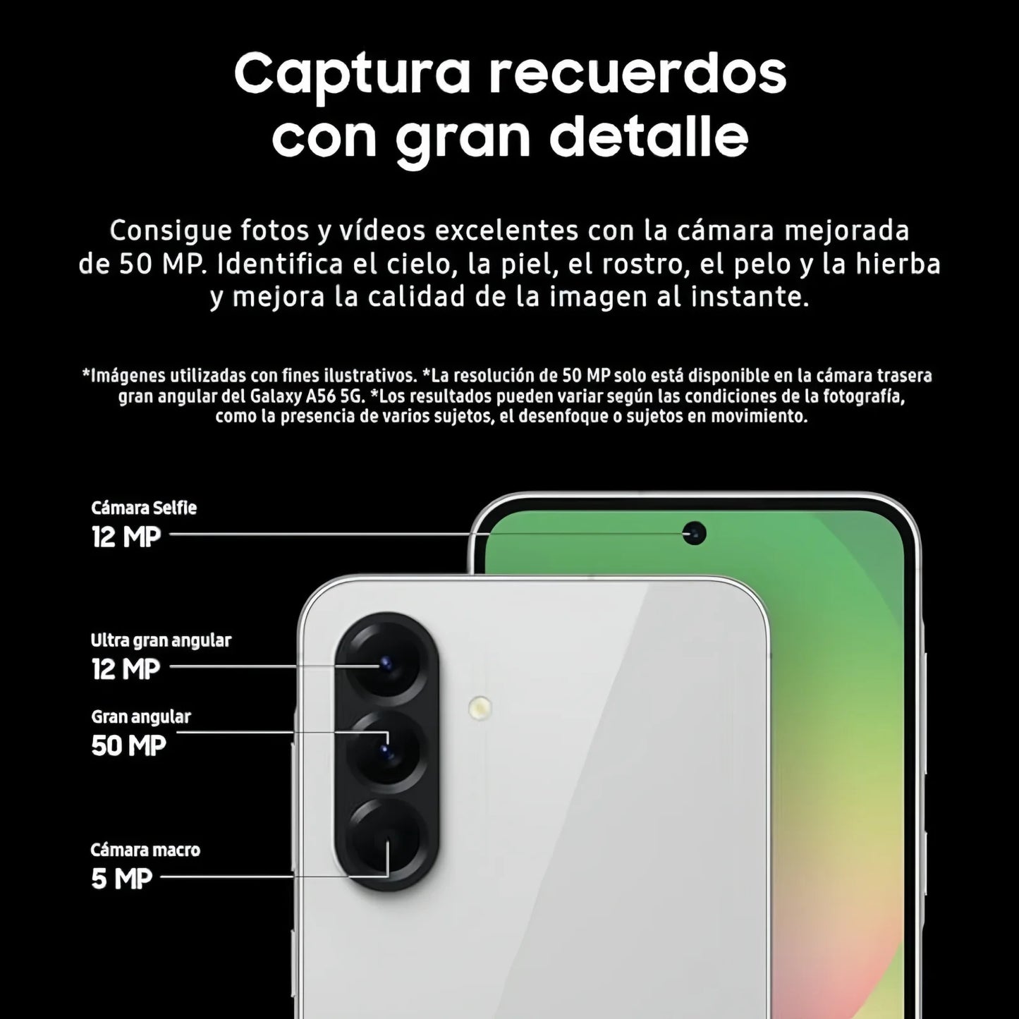 Samsung Galaxy A56 5G – 128GB, FHD+ 6.7", 50MP, 5000mAh, NFC, Android