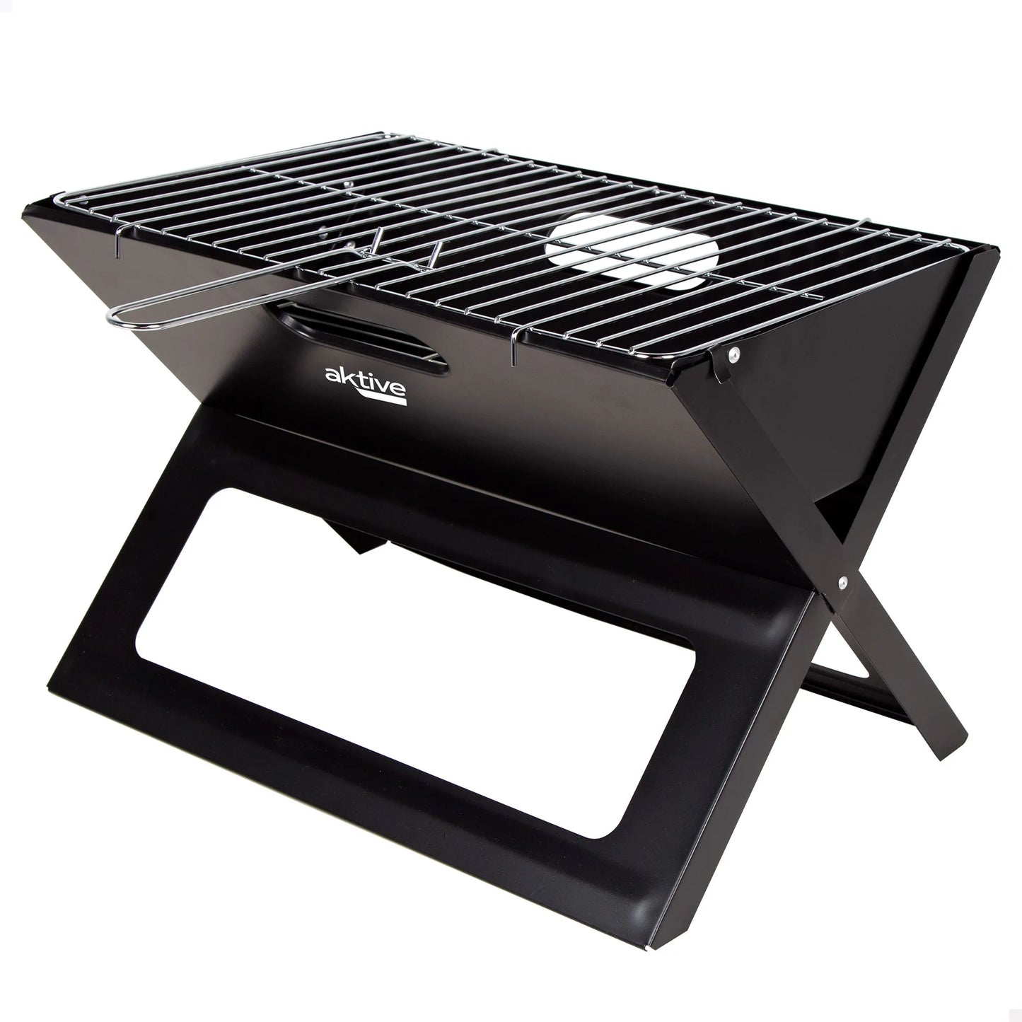 tive Churrasqueira Portátil Dobrável a Carvão em Aço 45x29x30cm Aço 45x29x30cmdle