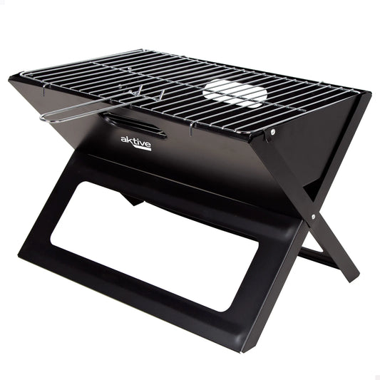 tive Churrasqueira Portátil Dobrável a Carvão em Aço 45x29x30cm Aço 45x29x30cmdle