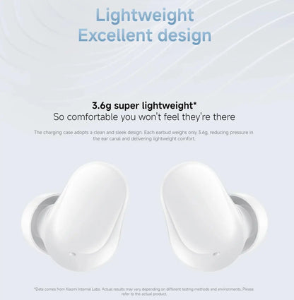 Auriculares Xiaomi Redmi Buds 6 Play – Redução de Ruído IA, Touch, BT 5.4