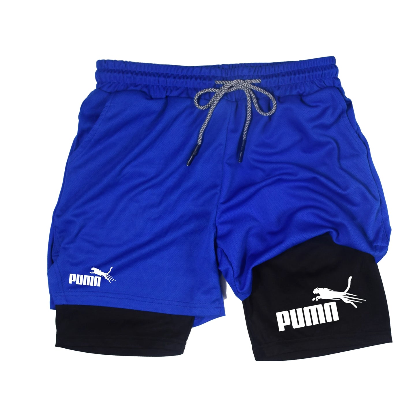 Calções Masculinos de Verão – Print Casual Joelho