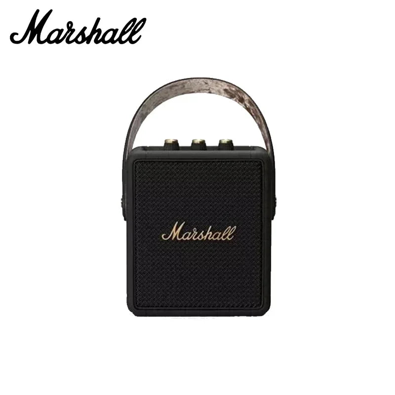 Coluna Marshall Bluetooth 5.0 Original – IPX4, Graves Profundos, Exterior