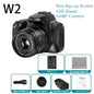 Câmara Digital 4K 72MP – 12x Zoom Ótico, WiFi, Flash, Autofocus, YouTube