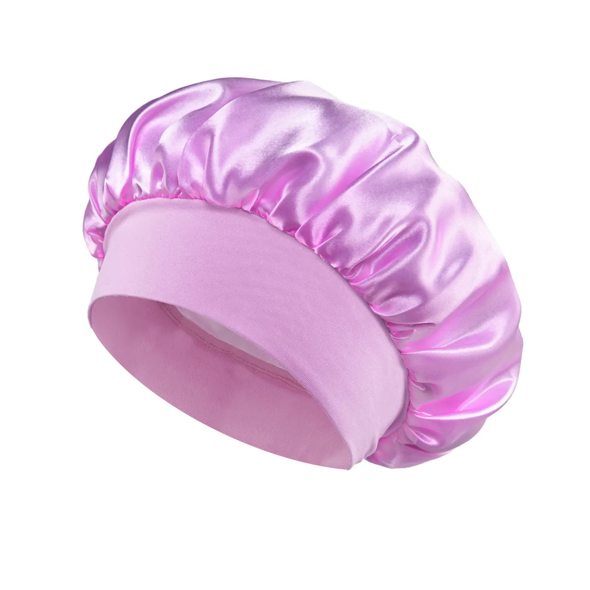Touca de Cetim Grande para Cabelo Longo – Proteção Noturna