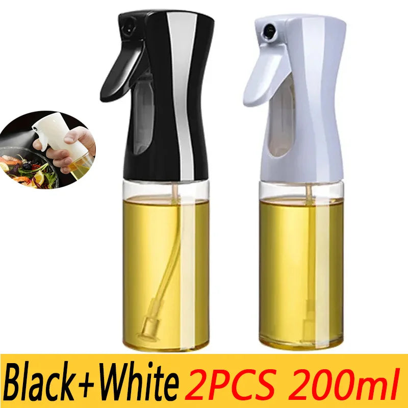 Pulverizador de Óleo para Cozinha — Spray Uniforme para Grelhar e Cozinhar
