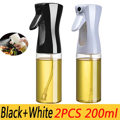 Pulverizador de Óleo para Cozinha — Spray Uniforme para Grelhar e Cozinhar