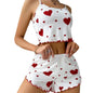 Conjunto de Pijama Feminino Verão — Top e Calções