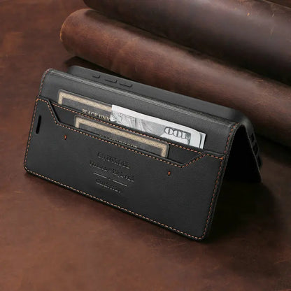Capa Luxo com Carteira para Xiaomi Redmi Note – Magnética, RFID, Flip