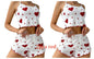 Conjunto de Pijama Feminino Verão — Top e Calções