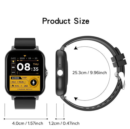 Smartwatch Lenovo – Ecrã Touch Completo, Chamadas BT, Fitness, Unissexo