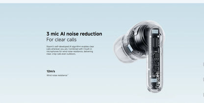 Auriculares Xiaomi Redmi Buds 8 Pro – BT 5.4, ANC 55dB, 3 Microfones, TWS