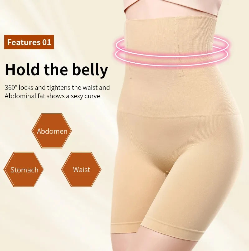 Calças Modeladoras de Cintura Alta para Mulher — Levanta Glúteos e Slim