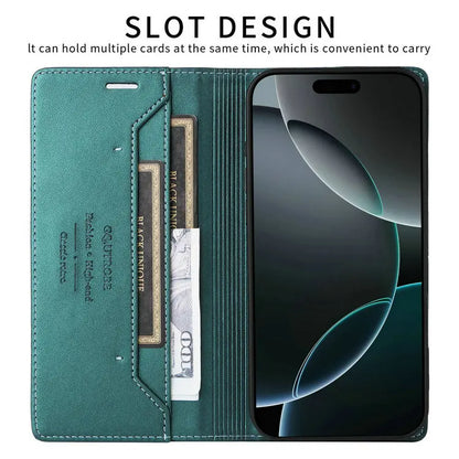 Capa Luxo com Carteira para Xiaomi Redmi Note – Magnética, RFID, Flip