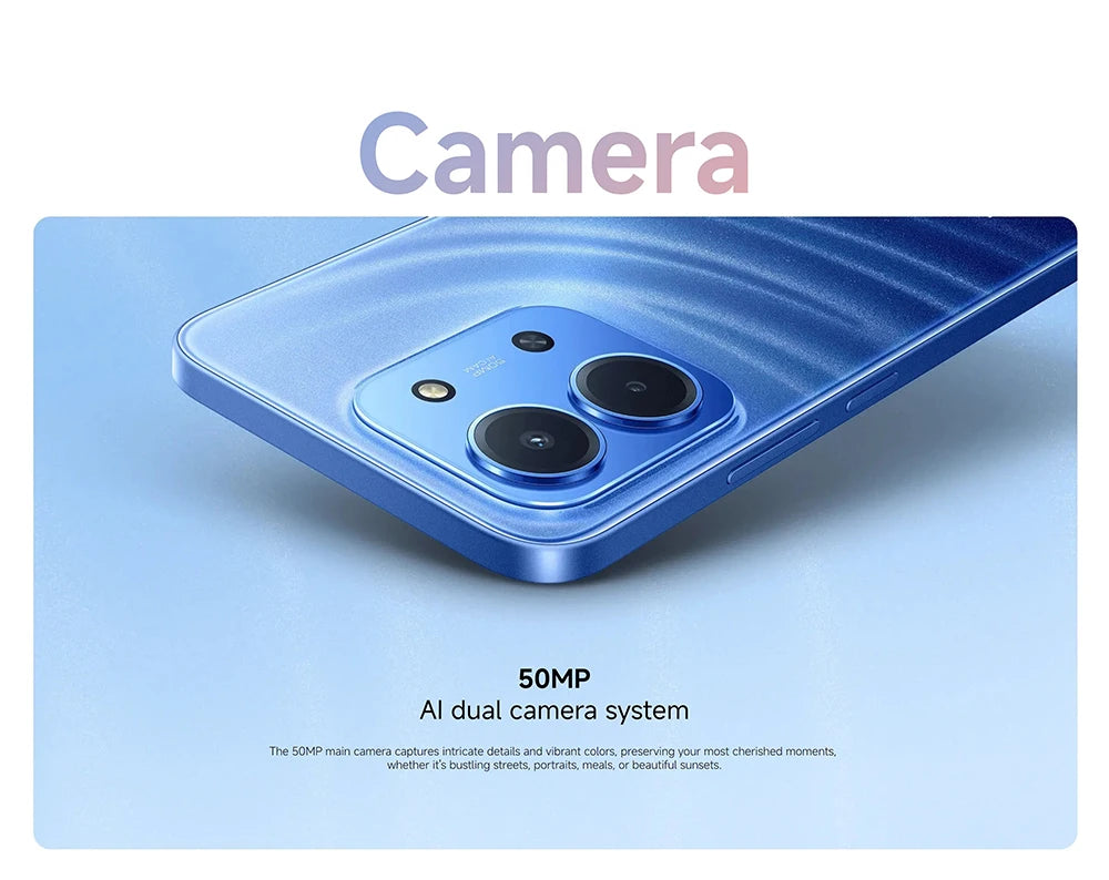 Smartphone Xiaomi Redmi 15C – 6000mAh, 33W, 50MP, Ecrã 6.9" 120Hz (Global)