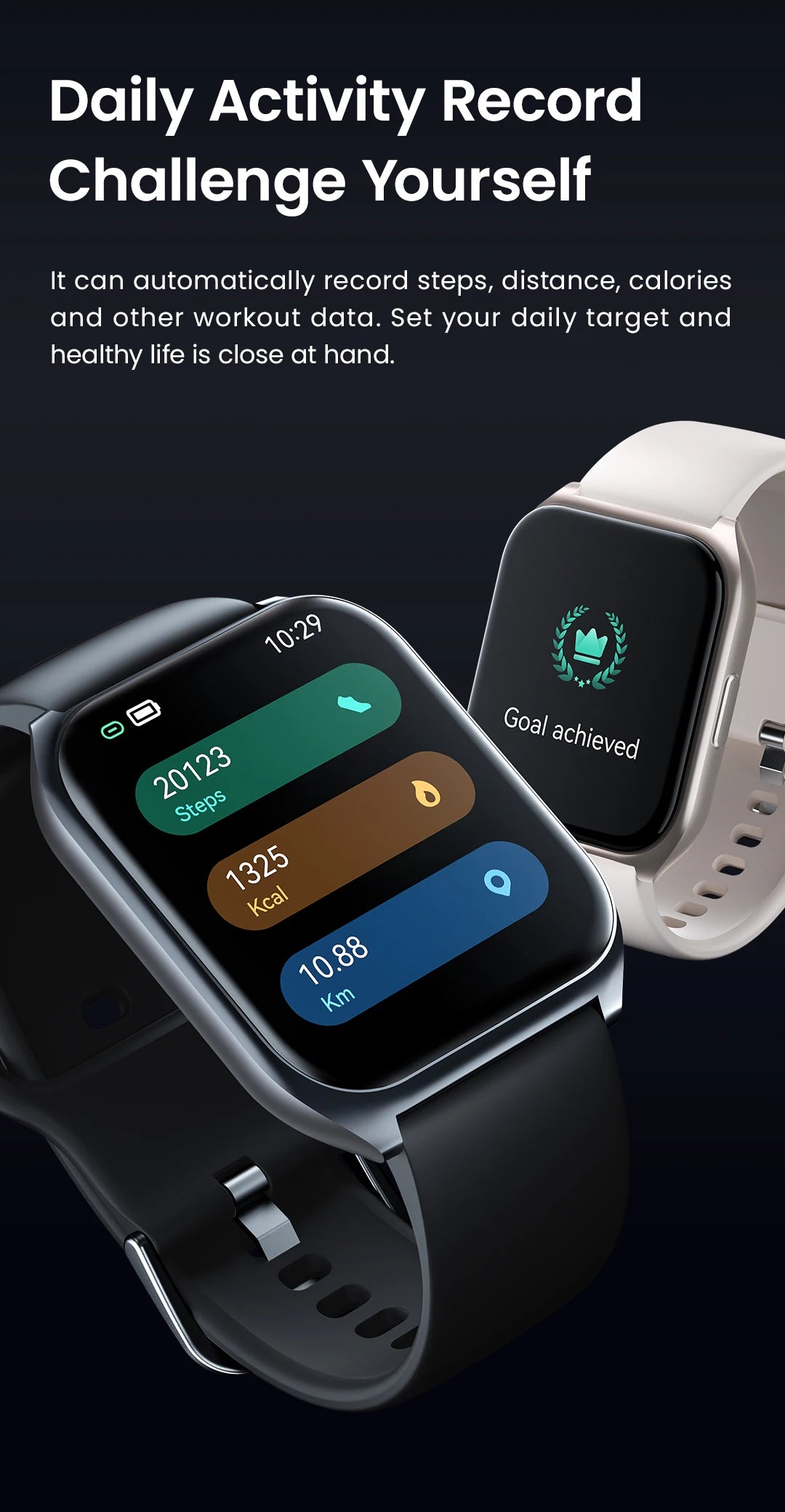 Smartwatch HAYLOU Watch 2 Pro – Ecrã 1.85", 100 Modos Desportivos, Freq. Cardíaca