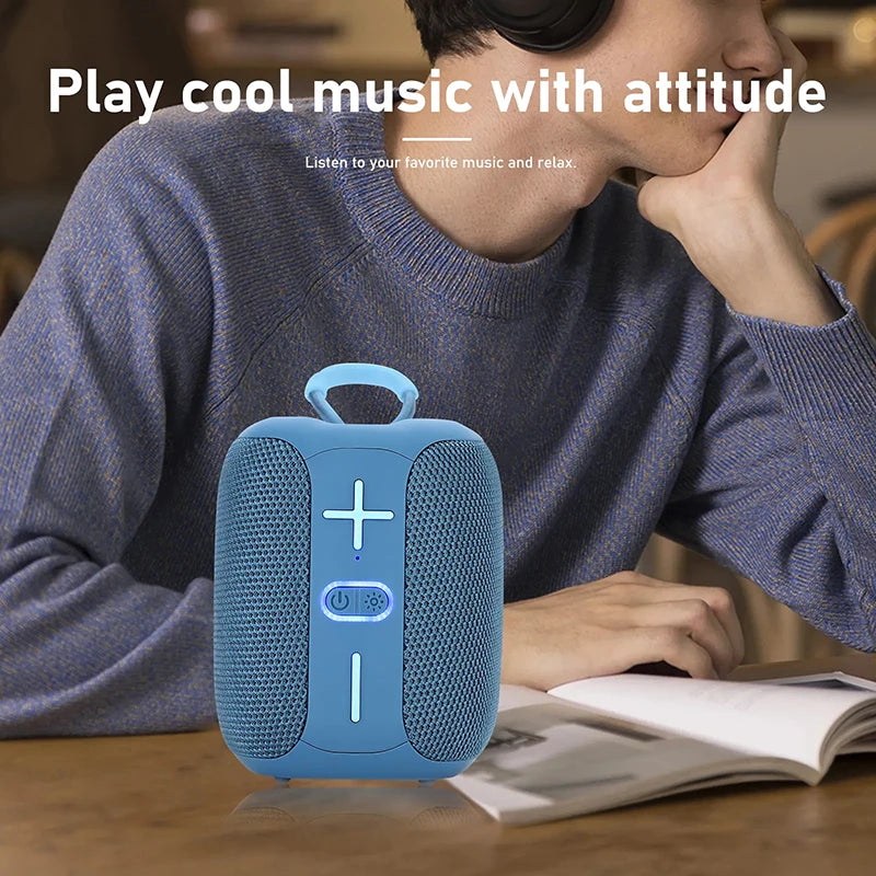 Coluna Bluetooth Portátil T&G TG658 – 8W | BT 5.3 | FM | TF Card