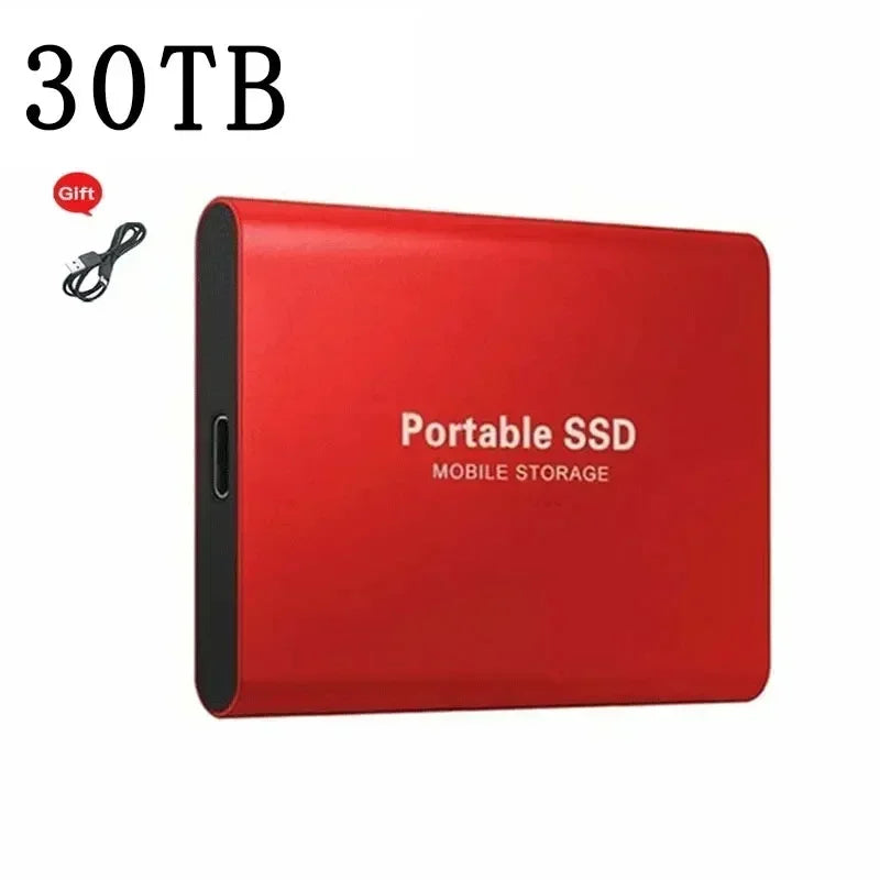 SSD Externo Portátil Lenovo – 2TB a 8TB, USB 3.1, 560MB/s, PC, PS5, Xbox