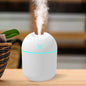 Humidificador Mini USB 250ml com Difusor de Aromas e Luz LED Colorida