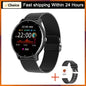 Smartwatch LIGE – Fitness, Freq. Cardíaca, À Prova de Água, Android e iOS
