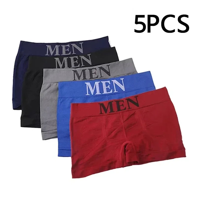 Pack 5 Boxers Homem – Confortáveis, Respiráveis e Elásticos