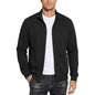 New Mens Zipper Sweatshirts Autumn Gym Hoodie Coats Man Long Sleeve Cardigan Jackets Spring Solid Work Coats Luxury Clothes Man