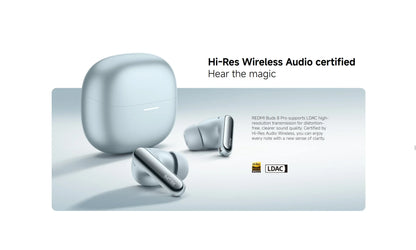Auriculares Xiaomi Redmi Buds 8 Pro – BT 5.4, ANC 55dB, 3 Microfones, TWS
