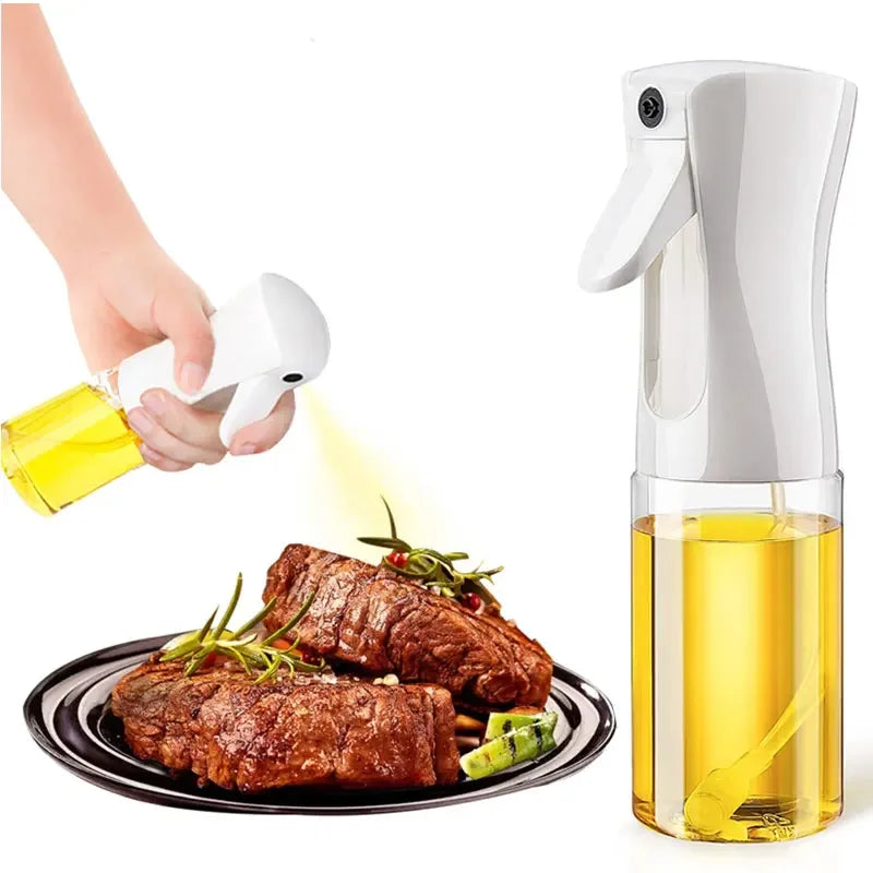 Pulverizador de Óleo para Cozinha — Spray Uniforme para Grelhar e Cozinhar