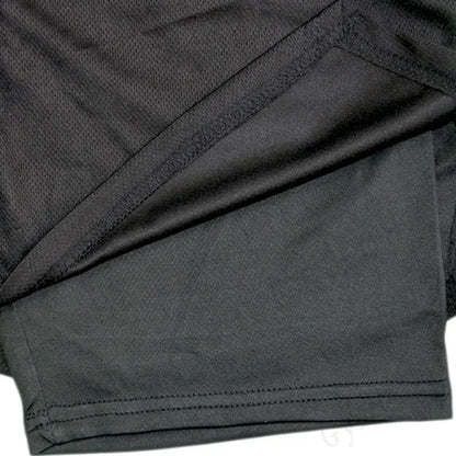 LONSDALE Men's Pattern Printed Fitness Shorts Double Layer 2-in-1 Fast Drying Fitness Outdoor Leisure Training Sports Shorts