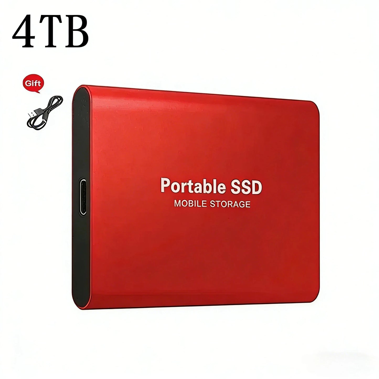 SSD Externo Portátil Lenovo – 2TB a 8TB, USB 3.1, 560MB/s, PC, PS5, Xbox