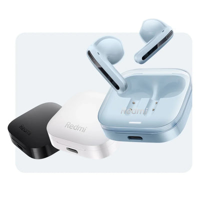 Auriculares Xiaomi Redmi Buds 6 Active – BT 5.4, 30h, 5 Modos de Som, TWS