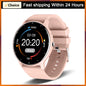 Smartwatch LIGE – Fitness, Freq. Cardíaca, À Prova de Água, Android e iOS