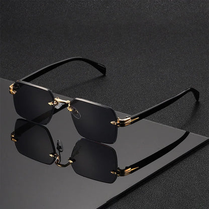 Óculos de Sol Unissexo Sem Aro – Fashion, Ideal para Festas e Oferta