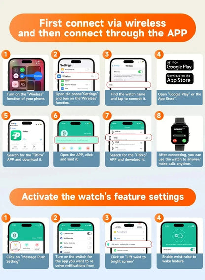 Smartwatch Lenovo – Ecrã Touch Completo, Chamadas BT, Fitness, Unissexo