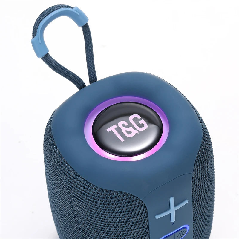 Coluna Bluetooth Portátil T&G TG658 – 8W | BT 5.3 | FM | TF Card